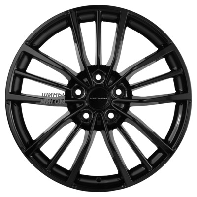 Khomen Wheels 7x18/5x114.3 ET38 D67.1 KHW1812 (Outlander) Black